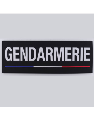 Bande patronymique Gendarmerie brodée